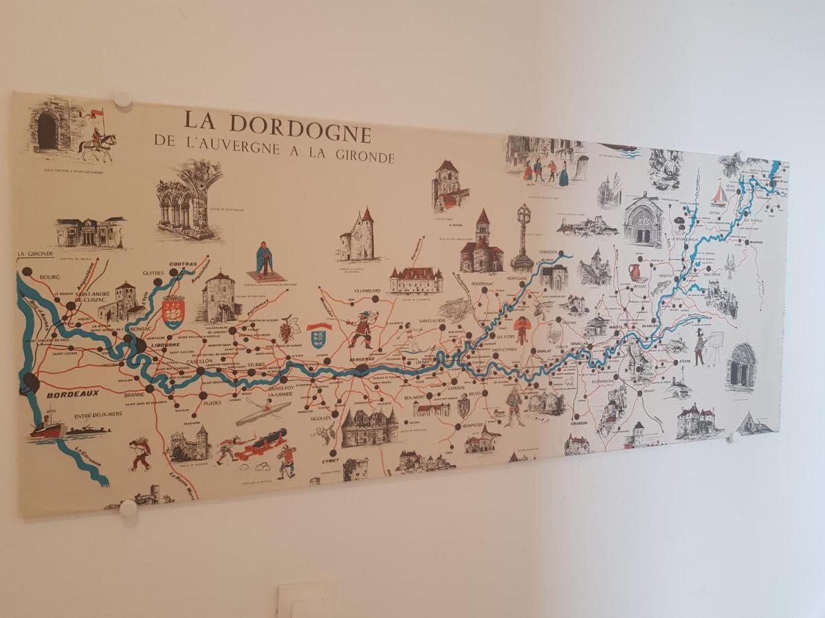 11 - Tres Joli 2 Pieces Tout Equipe Pour 1 A 5 Personnes, Vue Sur Parc Arbore, Parking Privatif Gratuit, Grand Fourgon Possible, Tout Le Linge De Maison Est Fourni Razac-sur-lʼIsle Eksteriør bilde